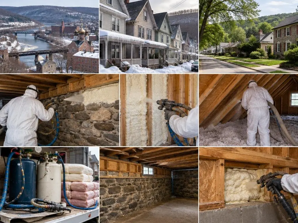 Spray Foam Insulation in Scranton, PA